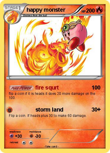 Pokemon happy monster
