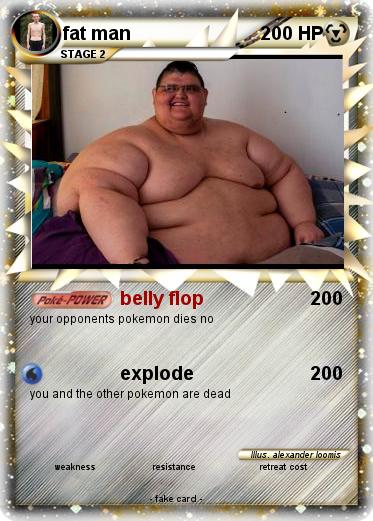 Fat Guy Belly Flop