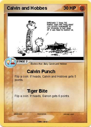 Pokemon Calvin and Hobbes