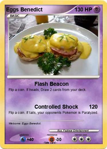 Pokemon Eggs Benedict