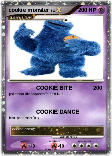 Pokemon cookie monster