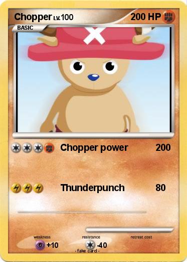 Pokemon Chopper