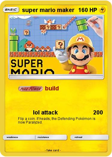 Pokemon super mario maker