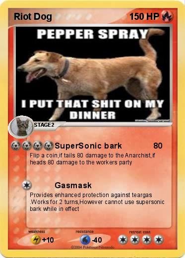 Pokemon Riot Dog