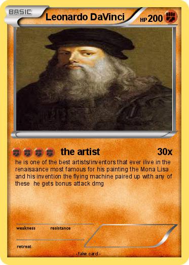 Pokemon Leonardo DaVinci