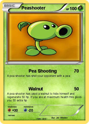 Pokemon Peashooter