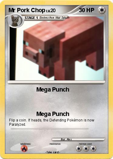 Pokemon Mr Pork Chop