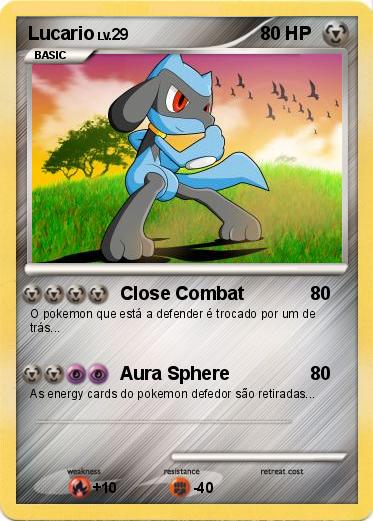 Pokemon Lucario