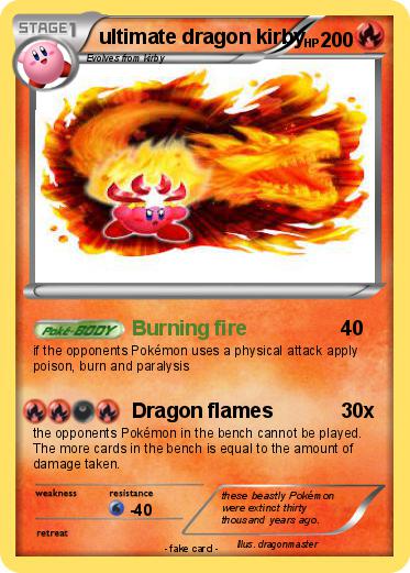 Pokemon ultimate dragon kirby