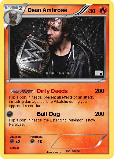Pokemon Dean Ambrose