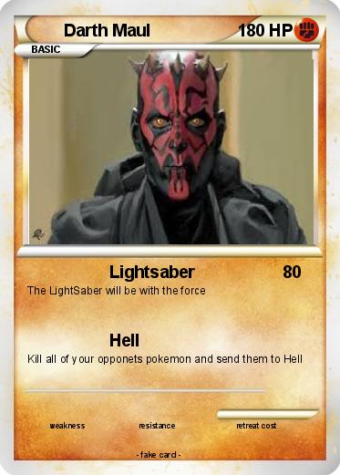 Pokemon Darth Maul