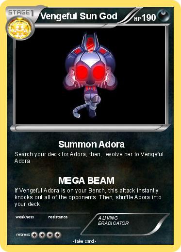 Pokemon Vengeful Sun God