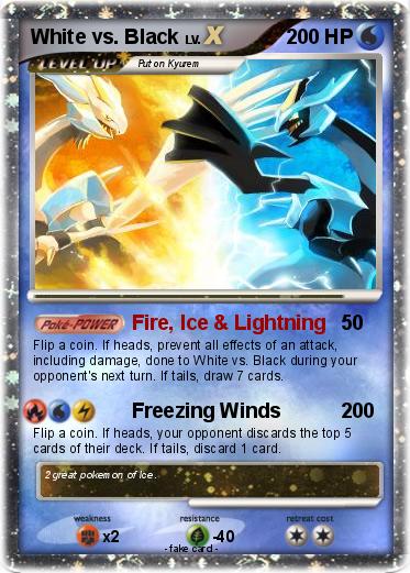 Pokemon White vs. Black