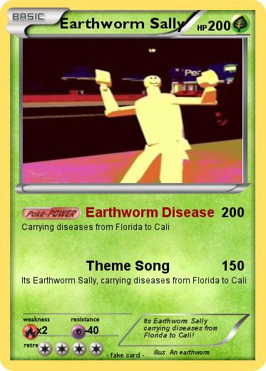 Pokemon Earthworm Sally 18