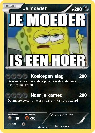 Pokemon Je moeder