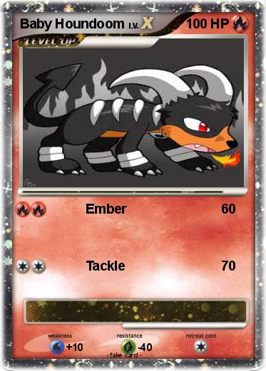 Pokemon Baby Houndoom