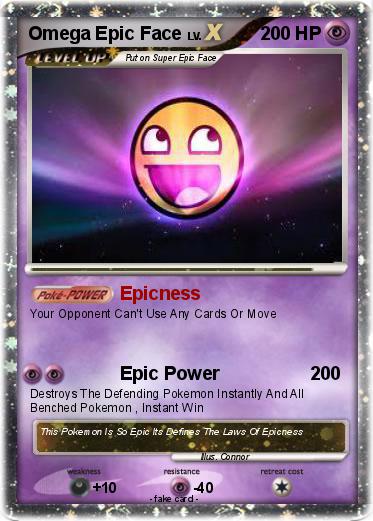Pokemon Omega Epic Face