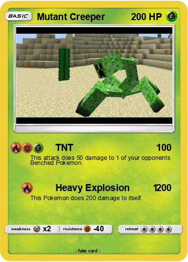 Pokemon Mutant Creeper