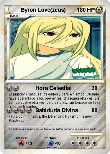 Pokemon Byron Love(zeus)