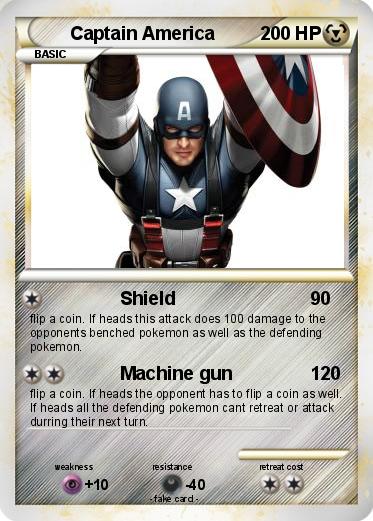 Pokemon Captain America
