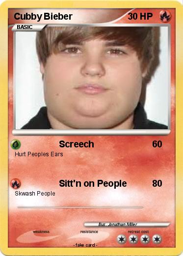 Pokemon Cubby Bieber
