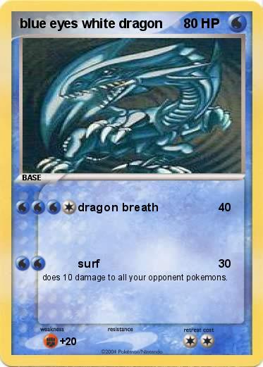 Pokemon blue eyes white dragon