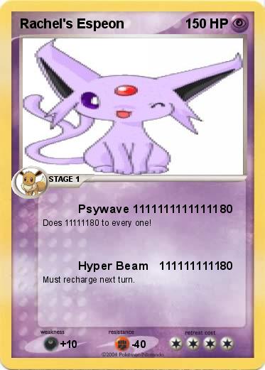 Pokemon Rachel's Espeon