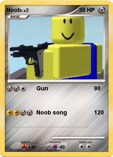 Pokemon Noob 908 - roblox noob gun