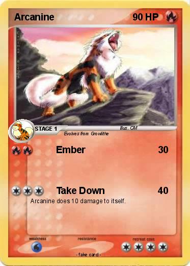 Pokemon Arcanine