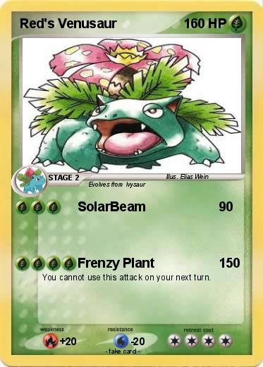 Pokemon Red's Venusaur