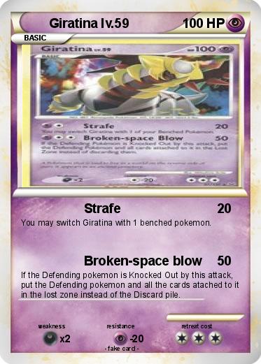 Pokemon Giratina lv.59
