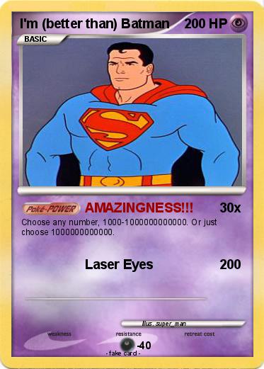 Pokemon I'm (better than) Batman
