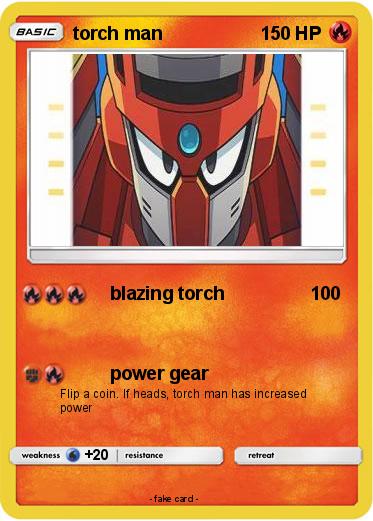Pokemon torch man