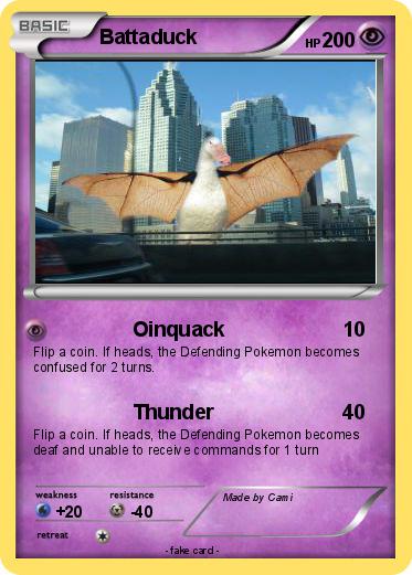 Pokemon Battaduck