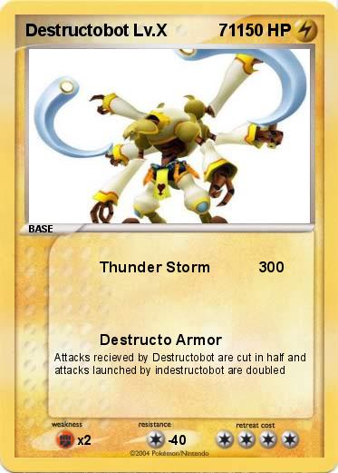 Pokemon Destructobot Lv.X           71