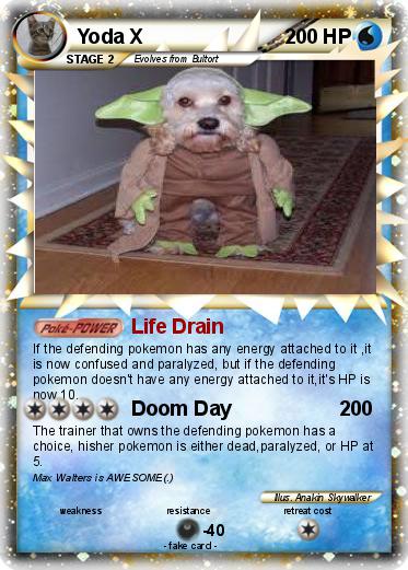 Pokemon Yoda X