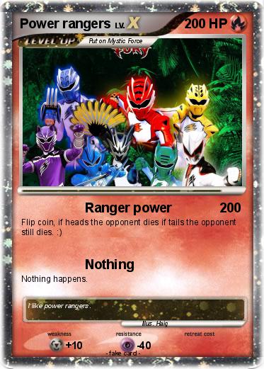 Pokemon Power rangers