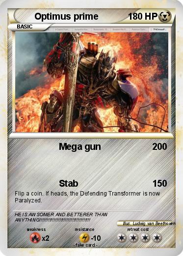 Pokemon Optimus prime