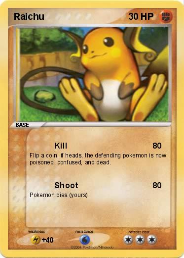 Pokemon Raichu