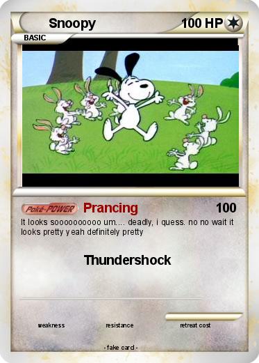 Pokemon Snoopy