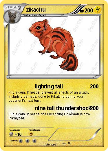 Pokemon zikachu