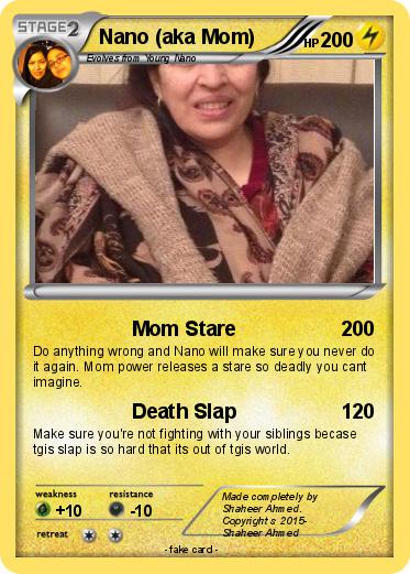 Pokemon Nano (aka Mom)