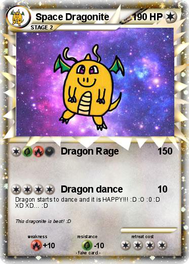 Pokemon Space Dragonite