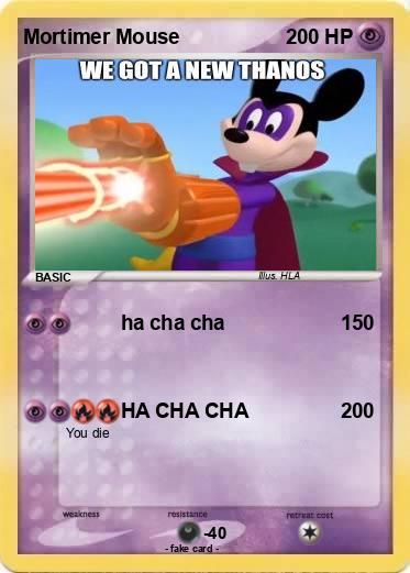 Pokemon Mortimer Mouse