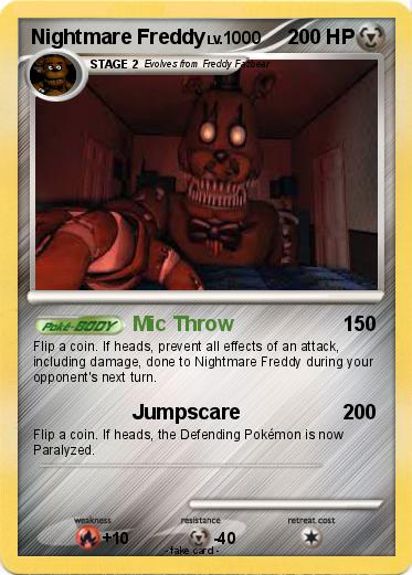 Pokemon Nightmare Freddy