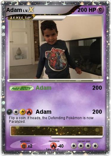 Pokemon Adam