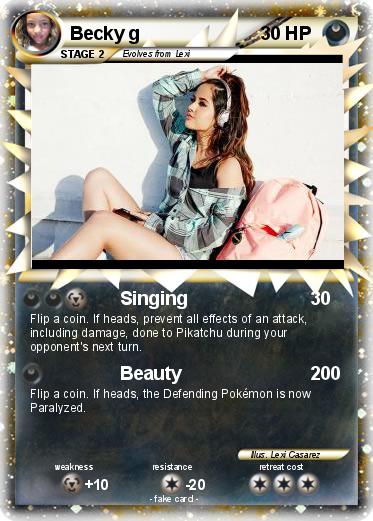 Pokemon Becky g