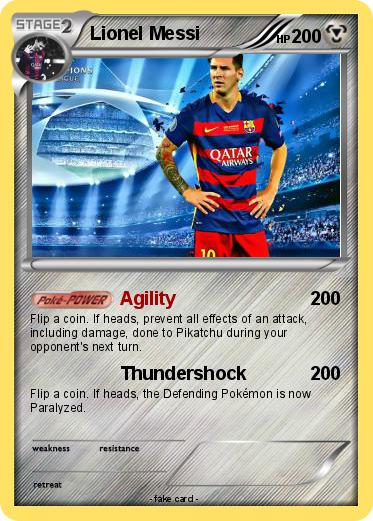Pokemon Lionel Messi