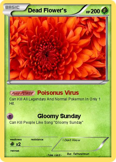 Pokemon Dead Flower's