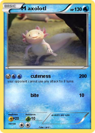 Pokemon M axolotl